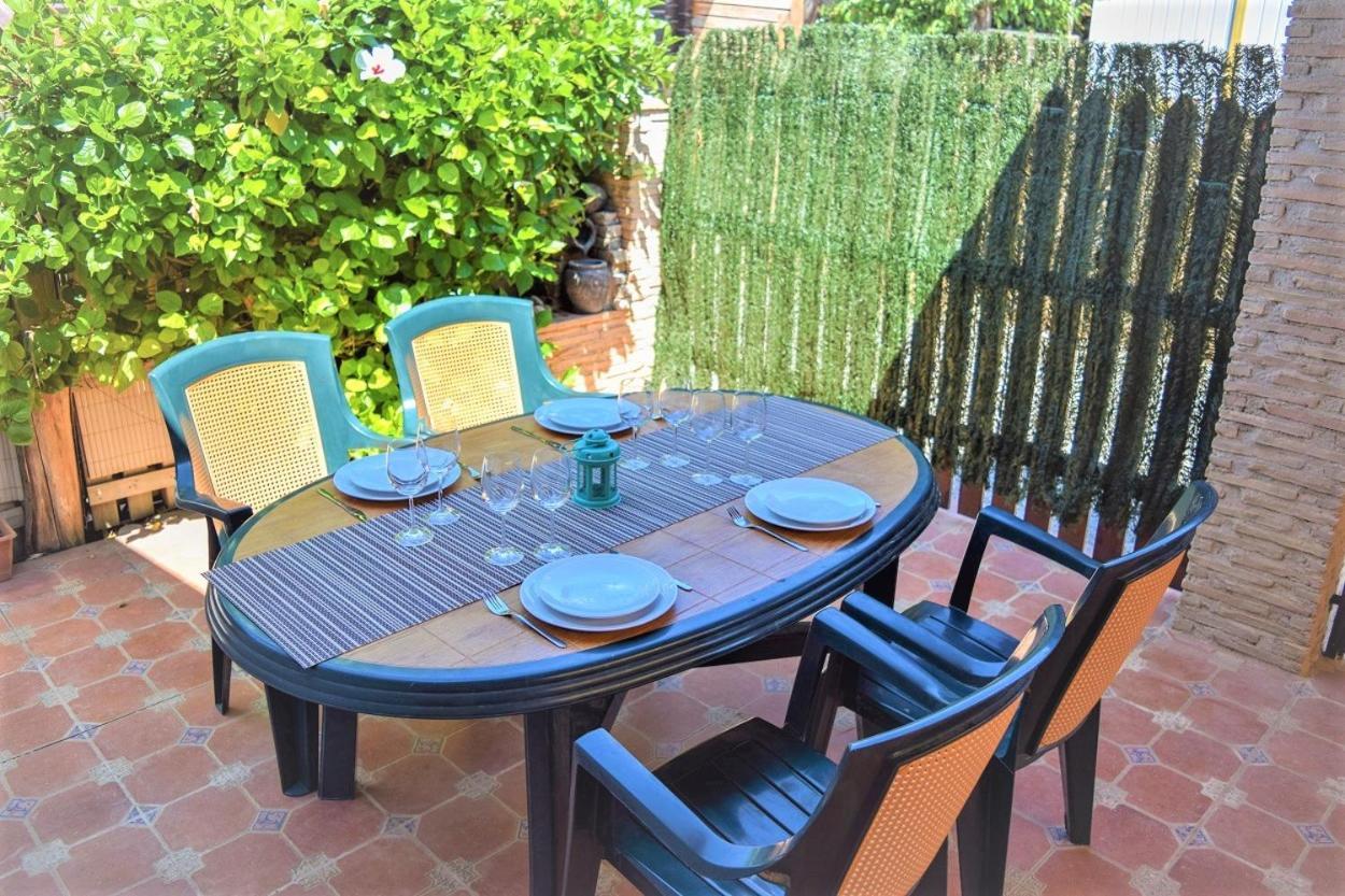 Bungalow En Camping De La Manga Extérieur photo